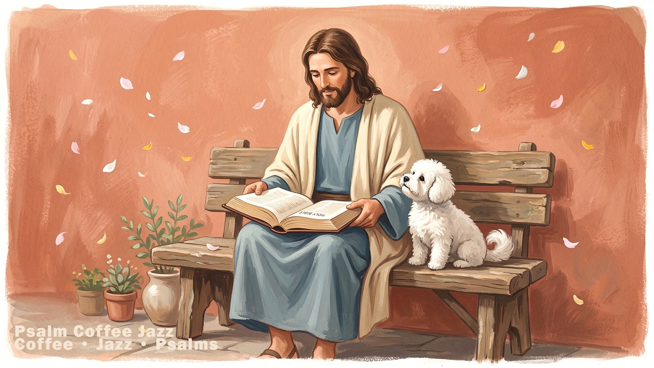 Psalm Coffee Jazz ☕ Cozy Christian Jazz Music with Jesus for Prayer, Study, Relax & Bible Reading