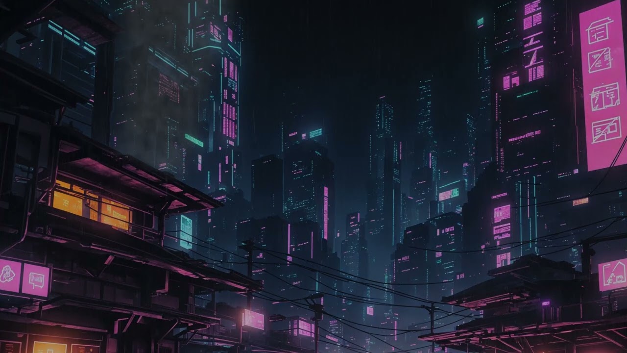 Neon Noir Chronicles: A Dark Synthwave Adventure | Retro Futurism Mix