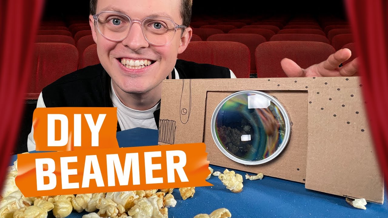 DIY BEAMER im Wohnzimmer – Wie im KINO! | MACH MAL DEINS