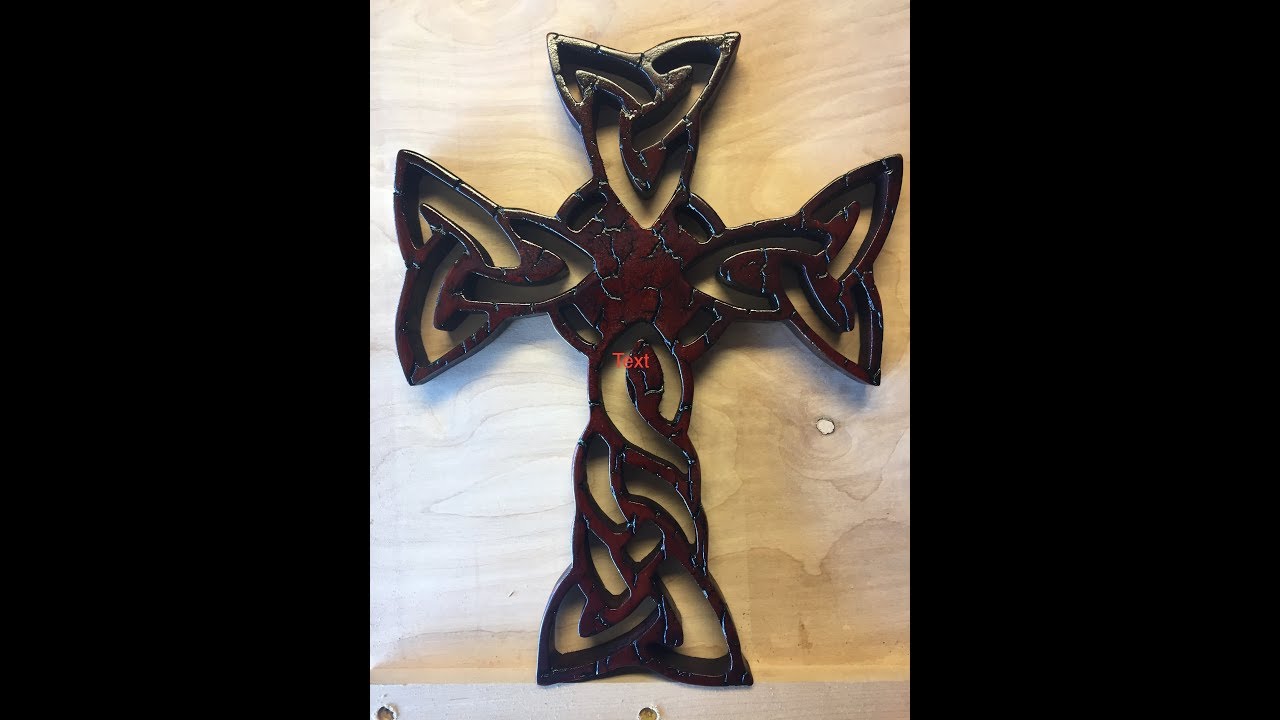 Fractal Burned Cross