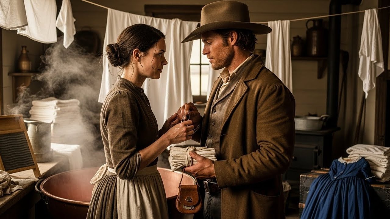 The Laundress Scrubbed Other People's Clothes, A Cowboy Washed Hers And Won Her Heart