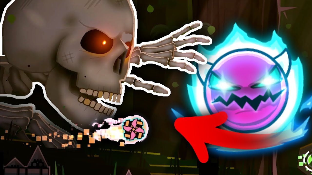SKELETAL SHENANIGANS &eacute; a MELHOR fase do Geometry Dash?