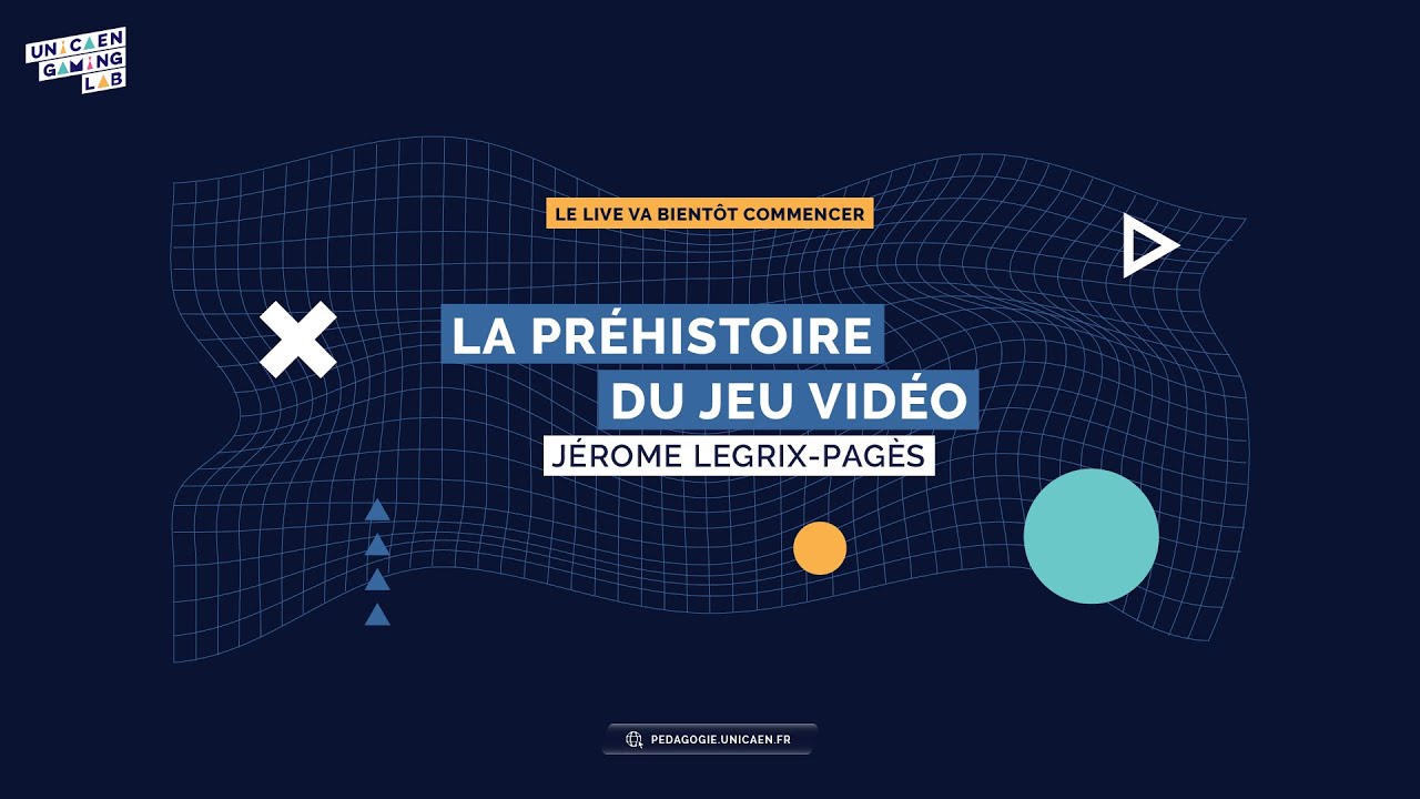 La préhistoire du jeu vidéo — par Jérôme Legrix-Pagès