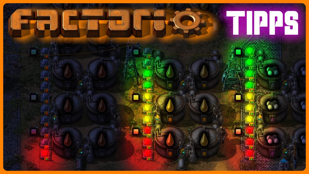 Factorio TIPPS & TICKS - Lager / Füllstandsanzeige - FOLGE #BONUS Anfänger Guide, Step by Step 2023.
