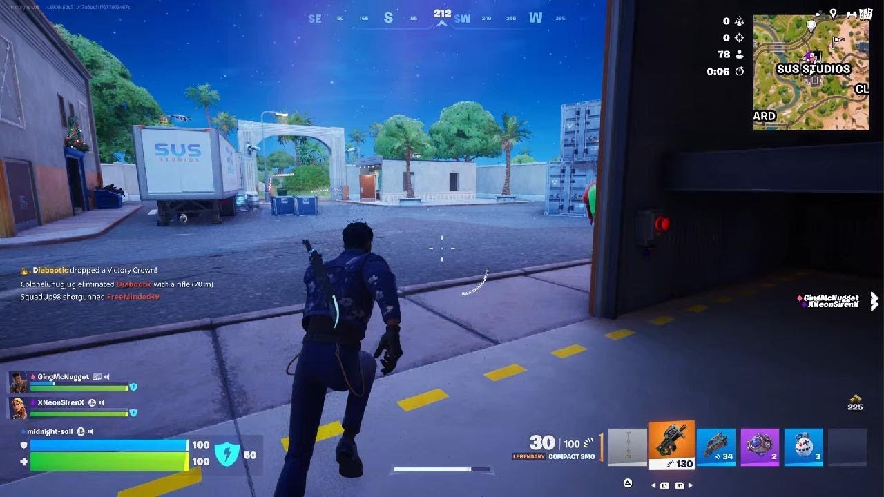 Fortnite Trios Zero Build Gameplay (Chapter 7)