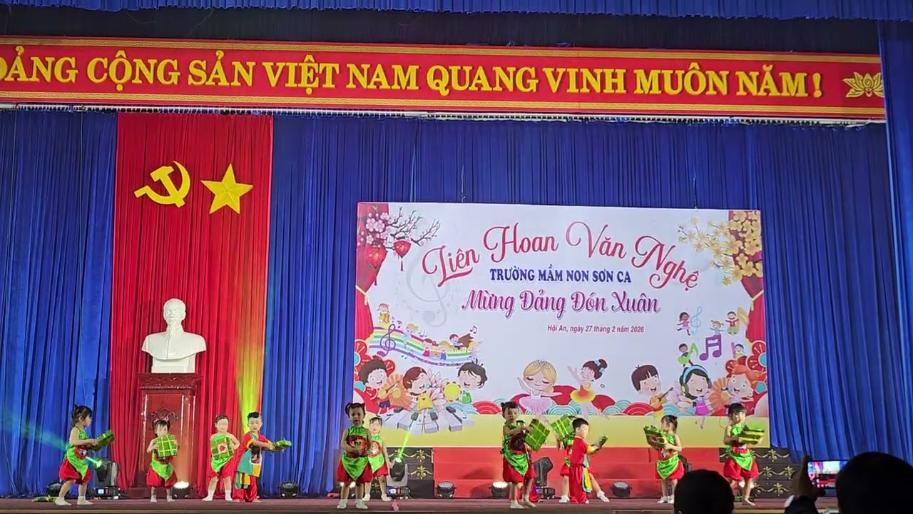 Múa bánh chưng xanh - lớp nhà trẻ 2 - trường mầm non sơn ca Hội An - 2026