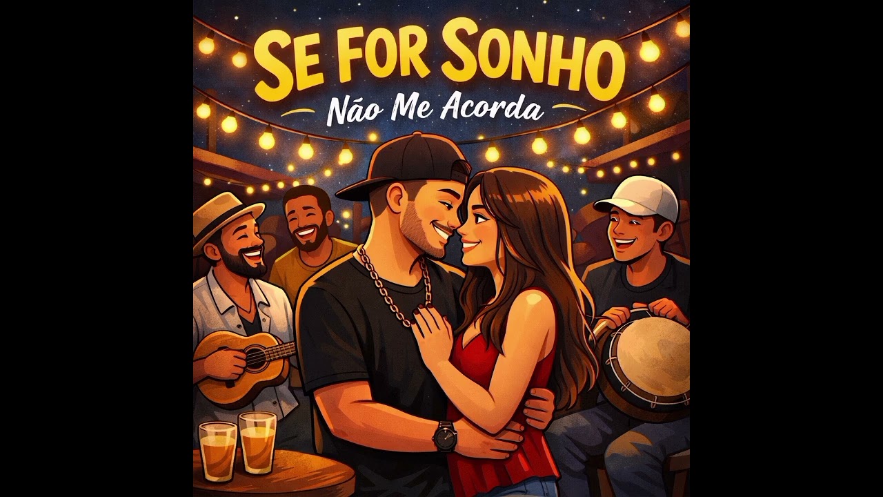 💥 SE FOR SONHO, NÃO ME ACORDA – O PAGODE MAIS APAIXONADO DO ANO