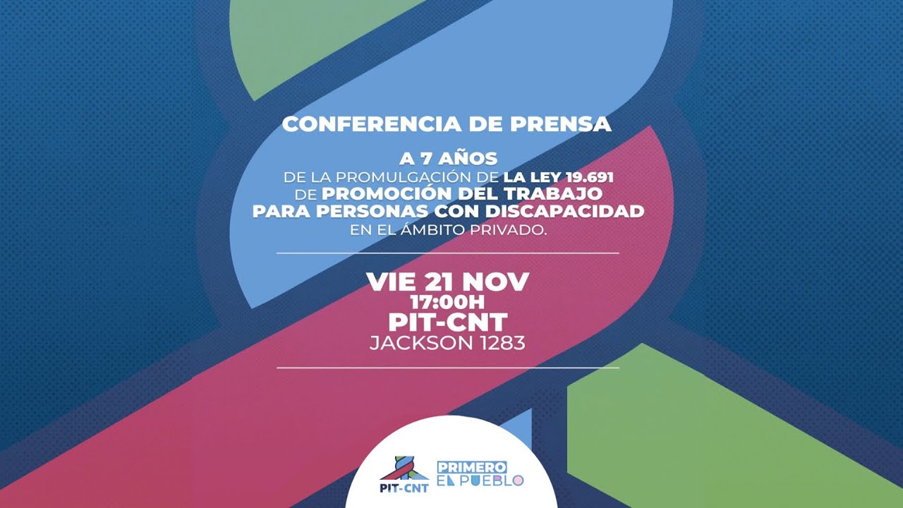 CONFERENCIA DE PRENSA A 7 AÑOS DE LA PROMULGACIÓN DE LA LEY 19.691