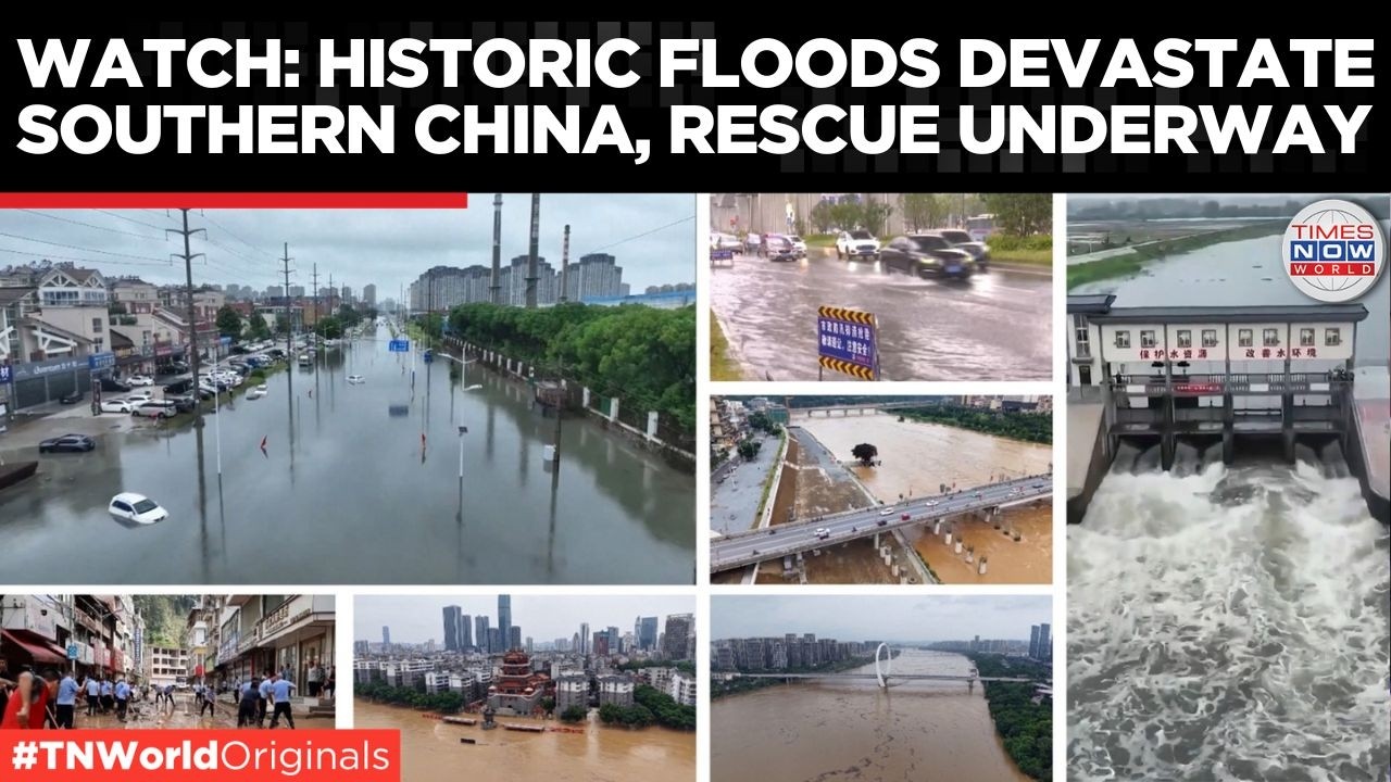 CHINA FLOODS: Mega-Cities Vanish as Unprecedented Flash Floods Erase Infrastructure