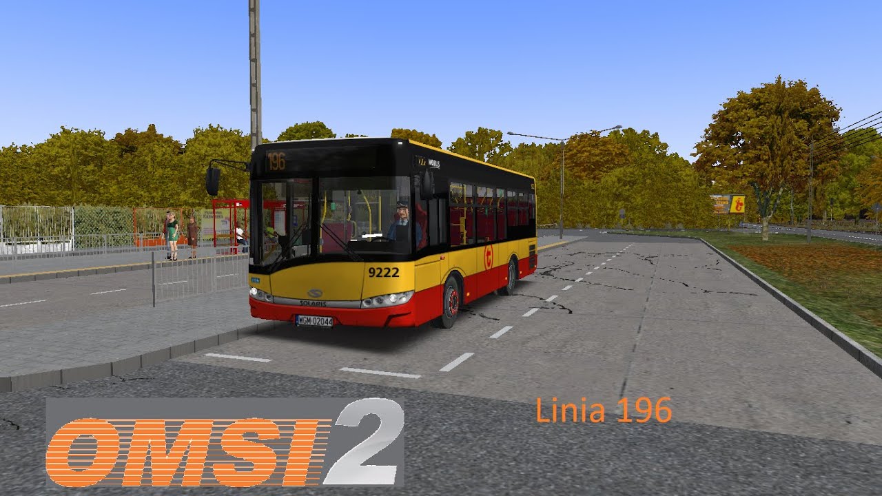 OMSI 2 - Warszawa Rembertów v1.1 - Linia 196 - Solaris Urbino 8,9 LE
