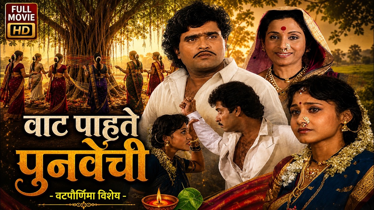 वटपौर्णिमा विशेष - Drama Marathi Movie- Sasar Maher Full Movie HD | Nishigandha Wad, Ashok Saraf
