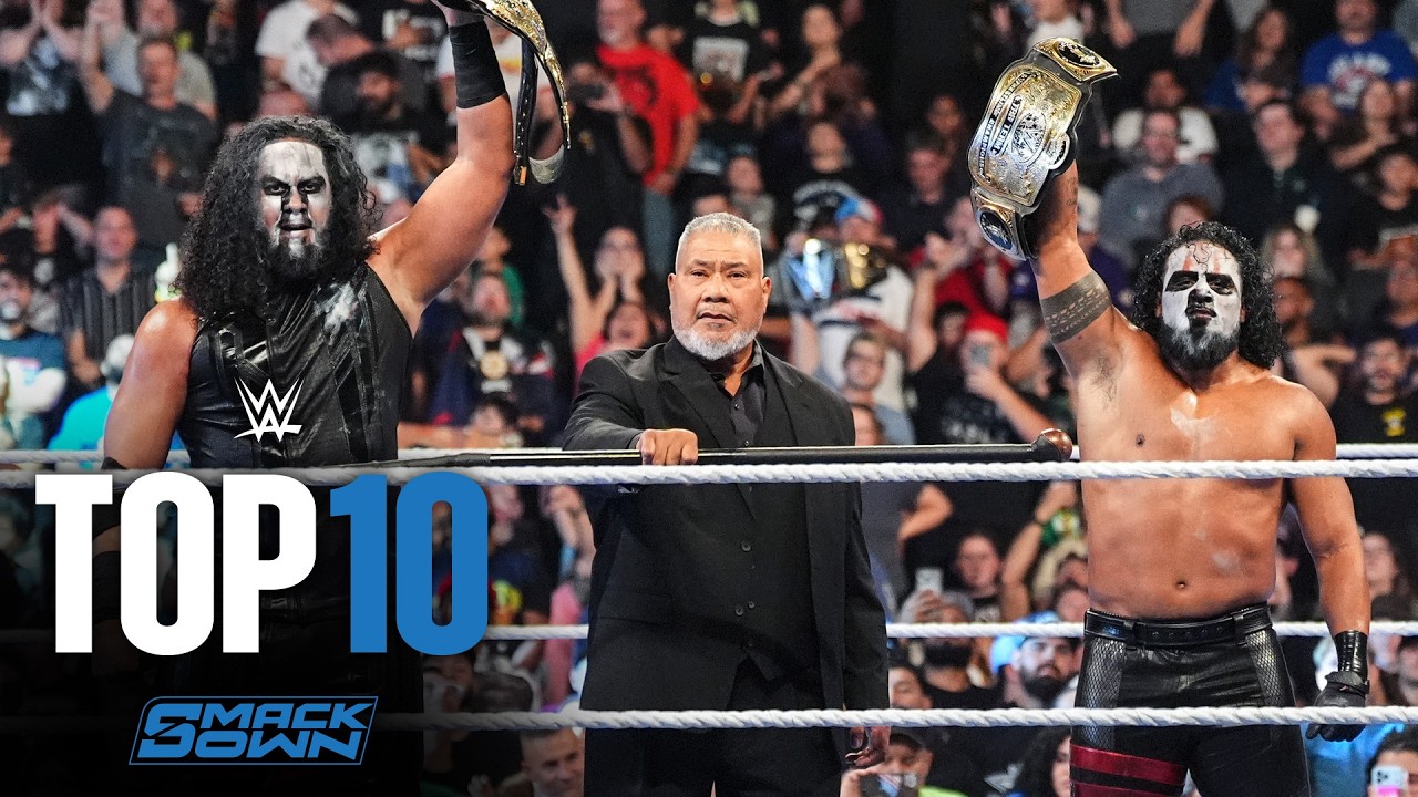 Топ-10 моментов SmackDown: WWE Top 10, 14 августа 2026 г.