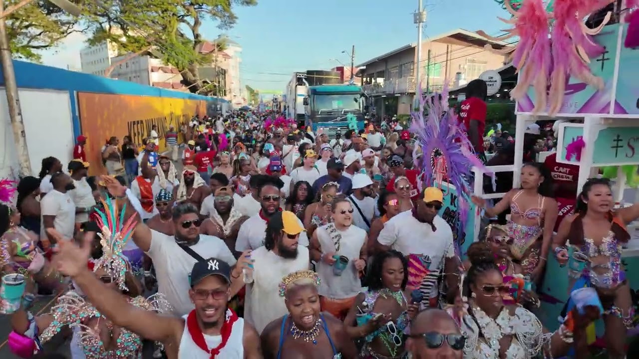 TRIBE Carnival Tuesday Was PURE MADNESS! 🇹🇹🔥 We Mash Up the Road in Port of Spain!