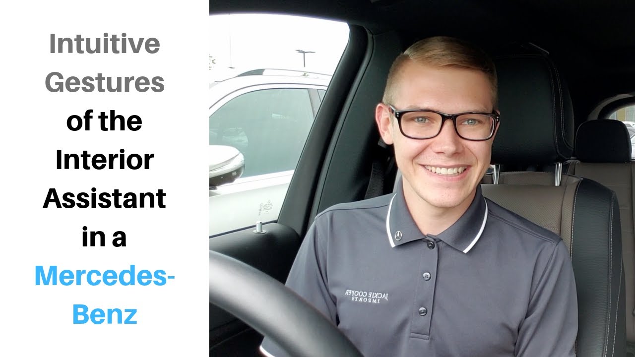 Intuitive Gestures of the Interior Assistant in a Mercedes-Benz