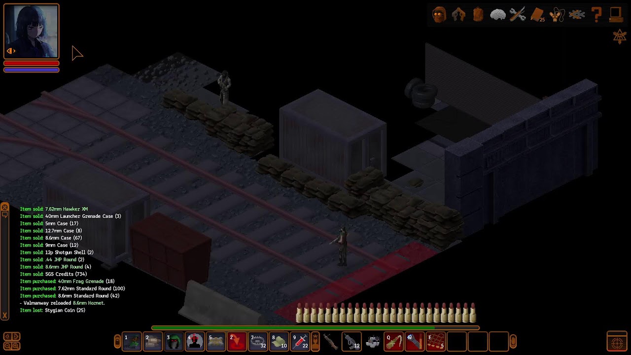 underrail dom deathless, practice route, lmg variant possible?