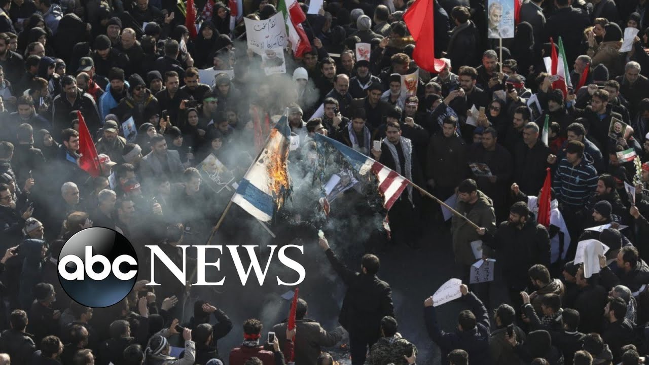 Iranians take to streets to mourn slain general