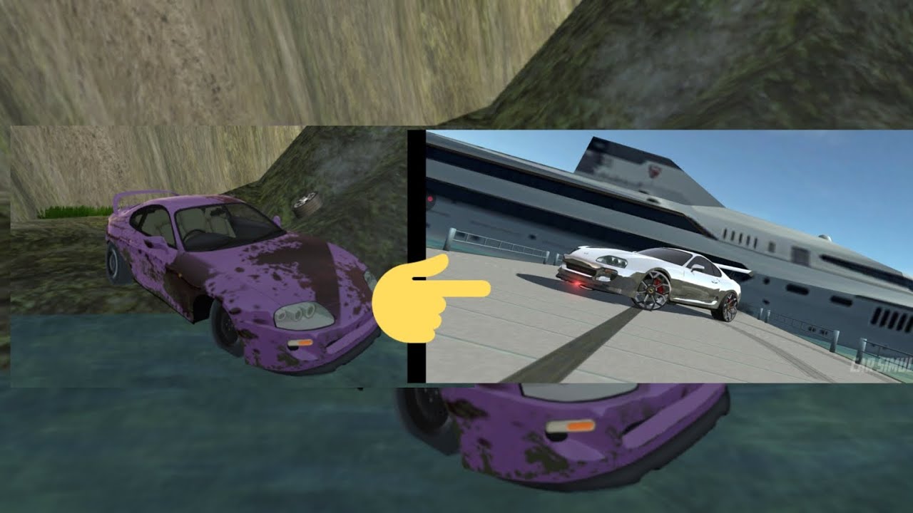 Rebuilding Abandoned Toyota Supra mk4 - Car Simulator 2 Gameplay #carsimulator2​
