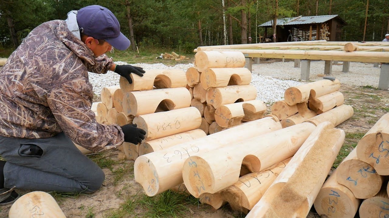Построили хороший дом за неделю. Пошаговый процесс строительства