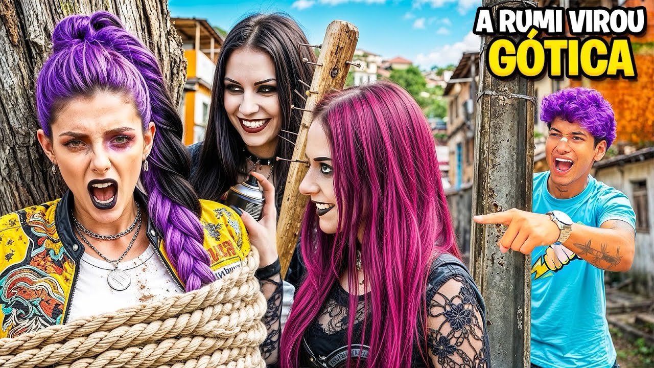 AS VALENTONAS TRANSFORMARAM A GUERREIRA DO K-POP EM GÓTICA! 