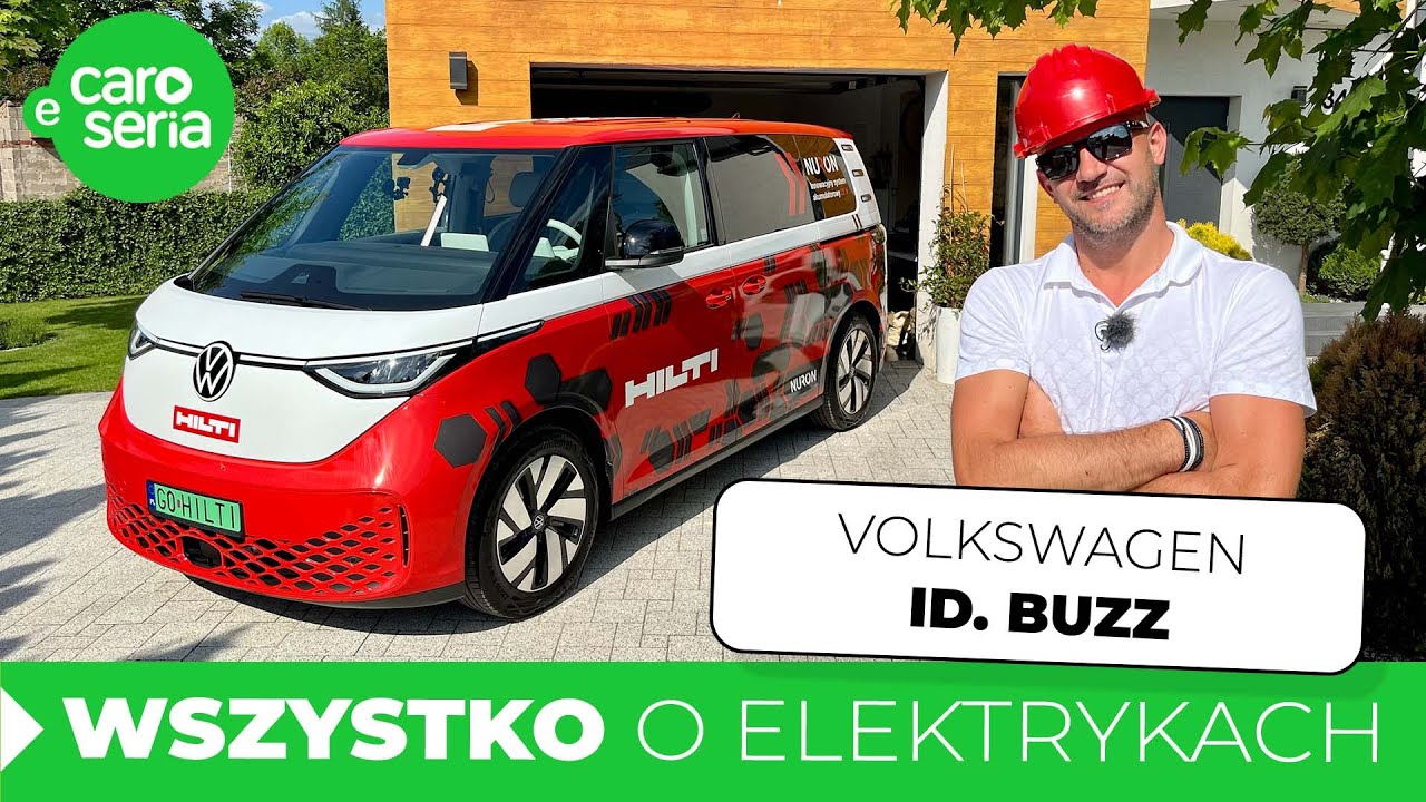 Elektryczny Volkswagen ID.Buzz, czyli auto dla budowlańca! (TEST PL 4K) | eCaroSeria