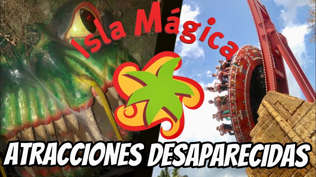 [4K] ATRACCIONES DESAPARECIDAS ISLA MÁGICA SEVILLA