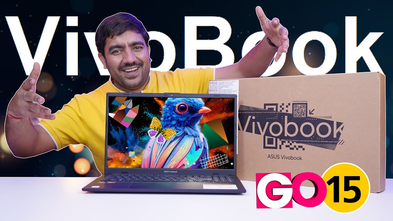 ASUS Vivobook Go 15 Ryzen 3 7320U⚡Best Laptop Under 40000 | Unboxing & Review [Hindi]🔥