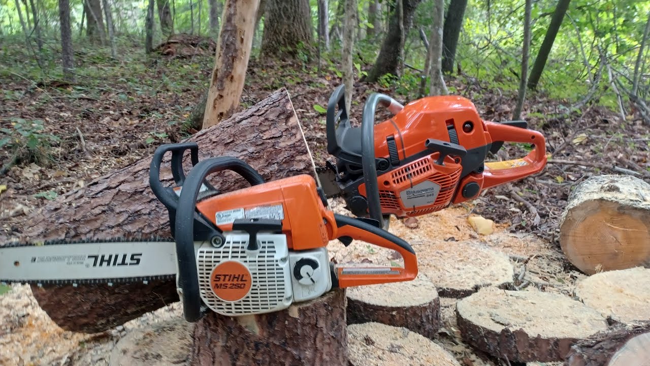 Stihl ms250 vs. husqvarna 545 mark 2