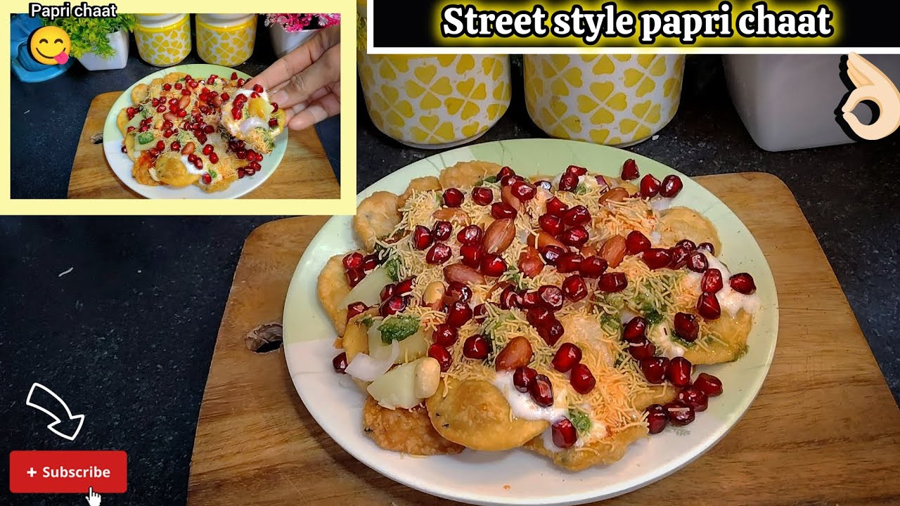 Street style papri chaat 👌🏻😋|Full recipe| follow for more....