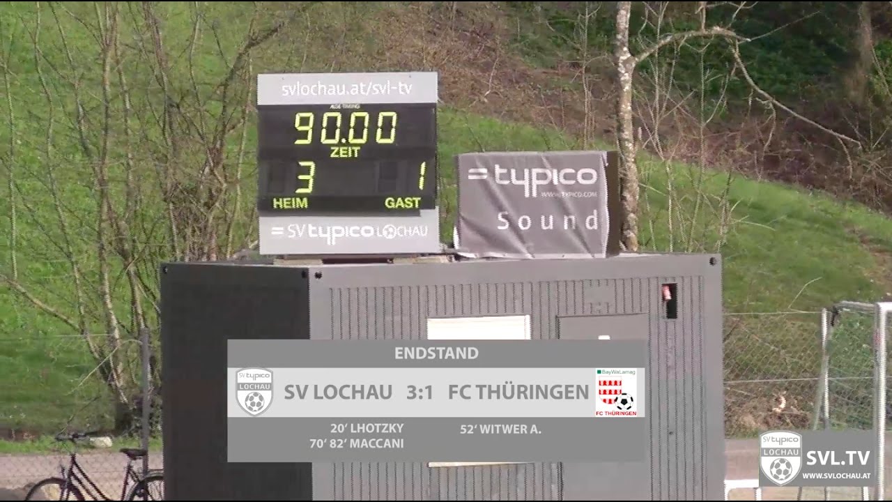 SVL.tv: Highlights SV Lochau - FC Thüringen