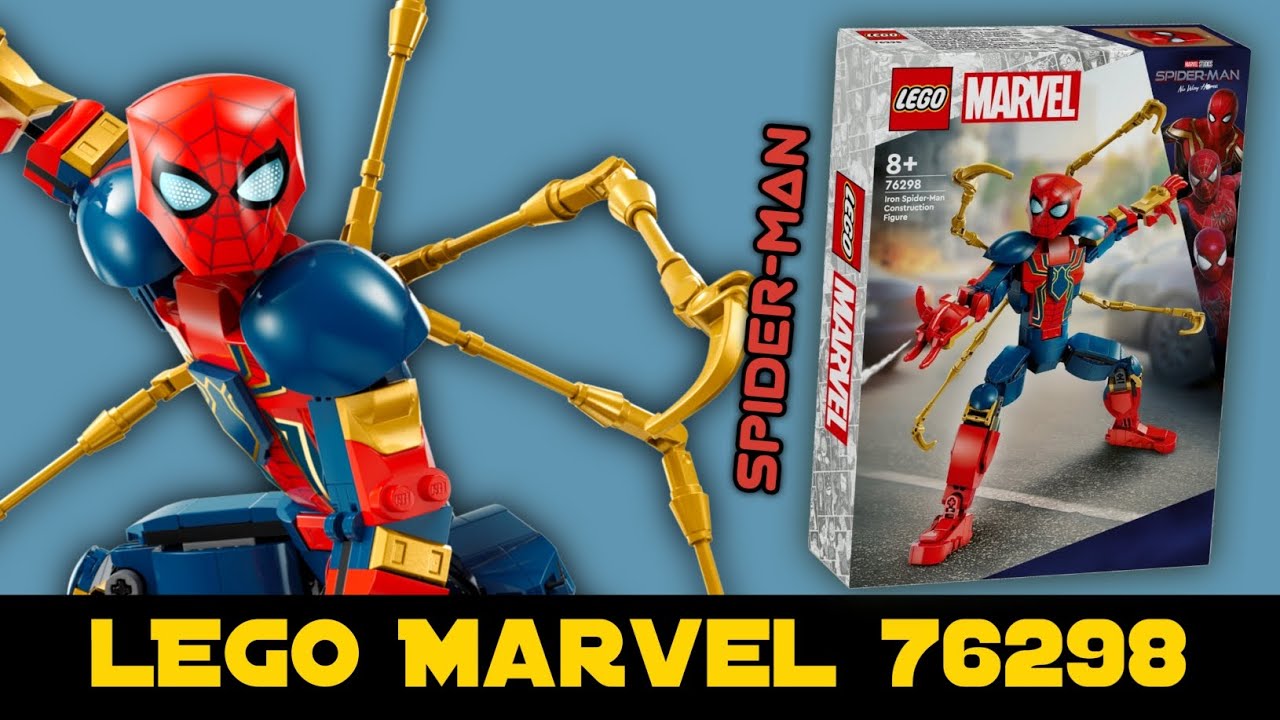 LEGO Marvel 76298 - Figurka Iron Spider-Mana | Recenzja 🕸️
