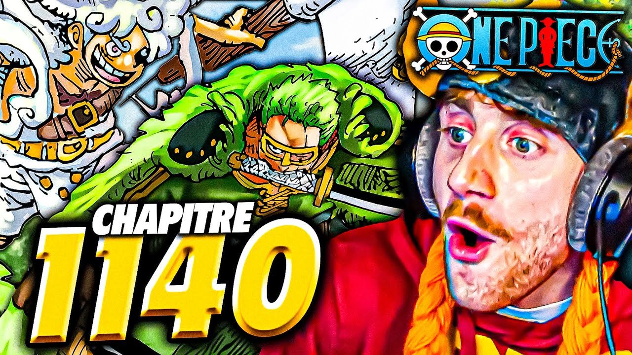 RÉACTION ONE PIECE 1140 - LUFFY ET ZORO CONTRE GABAN 🤯🏴‍☠️ (FR)