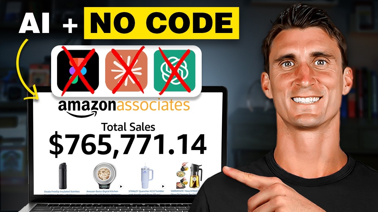 Make an Amazon AFFILIATE Webpage With AI - No Experience Needed!