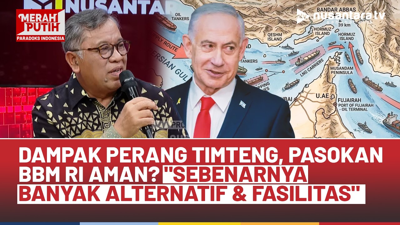 Selat Hormuz Ditutup, Pasokan BBM RI Aman? Dr. Nofrisel: Sebenarnya Banyak Alternatif & Fasilitas