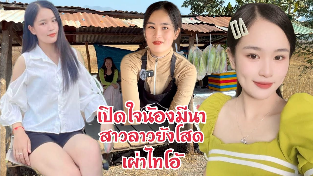 #เปิดใจสาวลาว น้องมีนา สวยโสด เผ่าไทโอ้ สาวขายสาลี #ชนบทลาว #สาวลาวสูง #บ่าวเดชนครพนม #เที่ยวลาวใต้ 