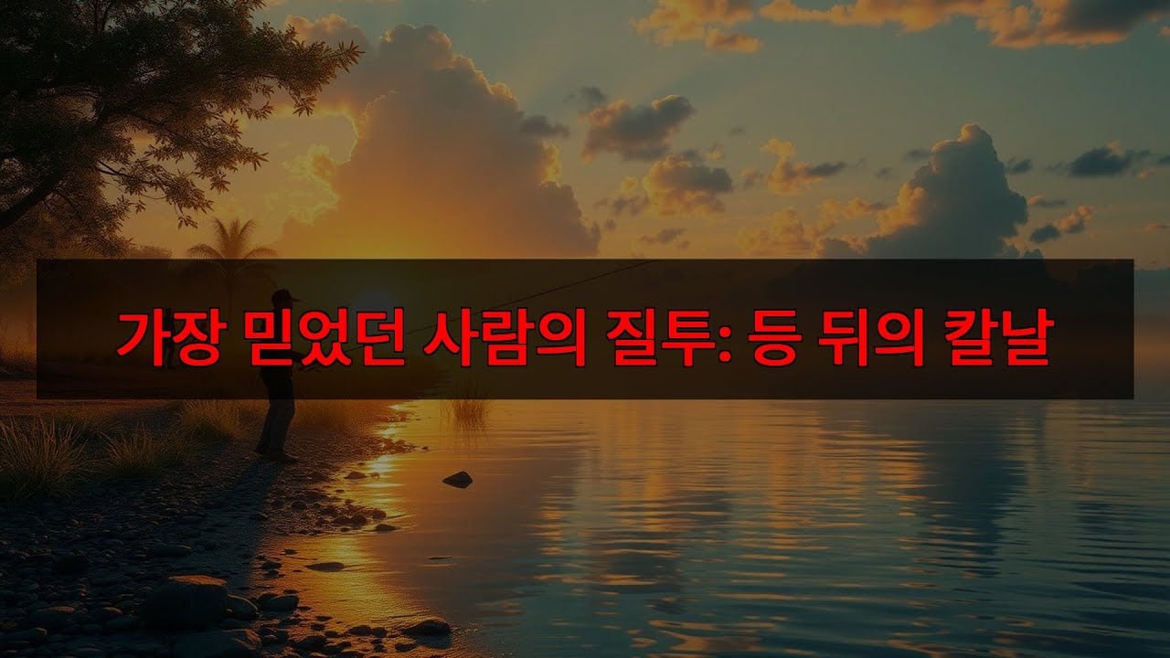 등 뒤의 칼날? 🔪 믿었던 사람의 소름 돋는 질투 행동