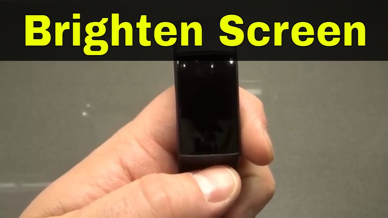 How To Brighten Screen On A Fitbit Charge 4-Easy Tutorial