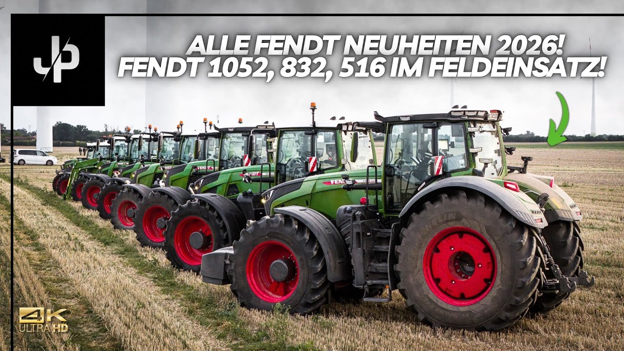 Neuer Fendt 1052 und 832 im Feldeinsatz! || JP Agrar