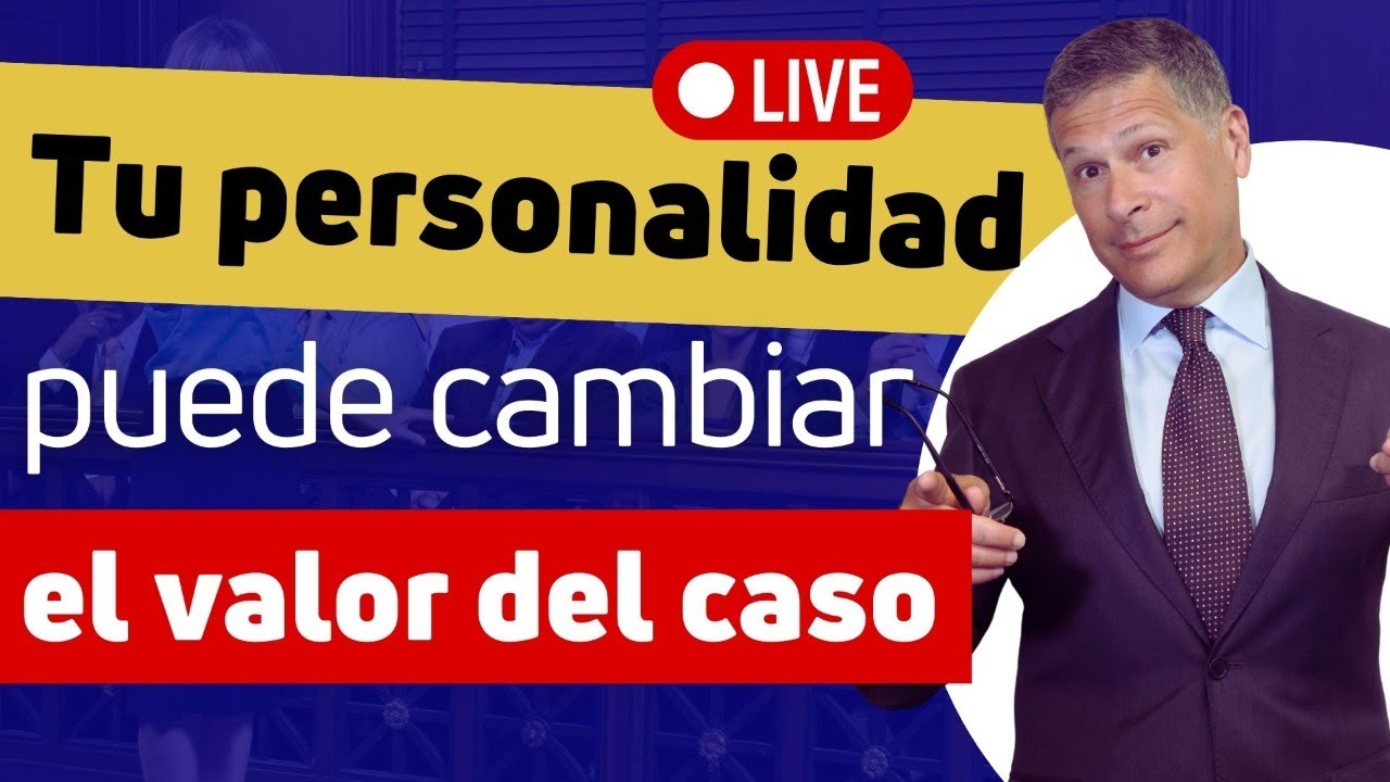 Tu personalidad podría influir en el valor de tu caso de accidente 😁 (Tips de un Abogado)