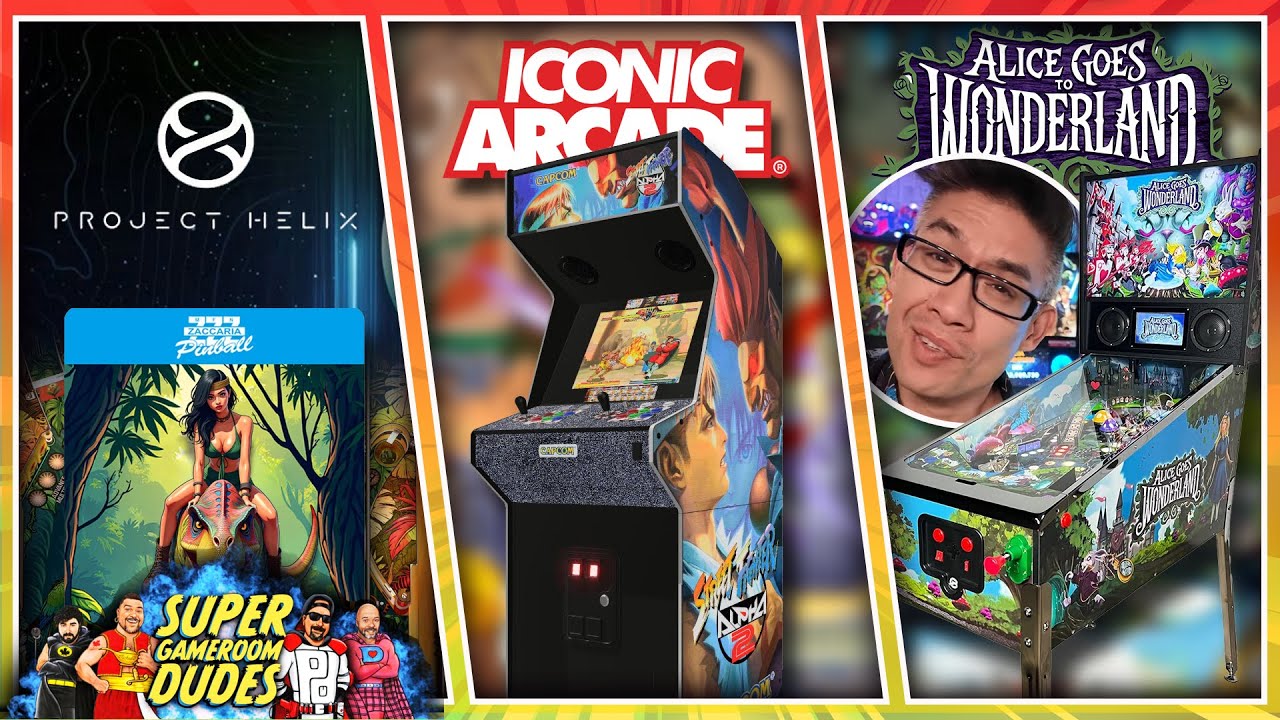 Iconic Arcade First Look, Alice Goes To Wonderland First Impressions, XBOX Project Helix, AtGames
