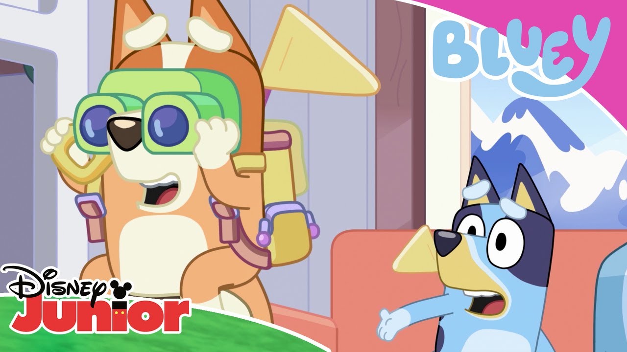 💙Wspinaczka na g&oacute;rę MamaTata | Blue | Disney Junior Polska