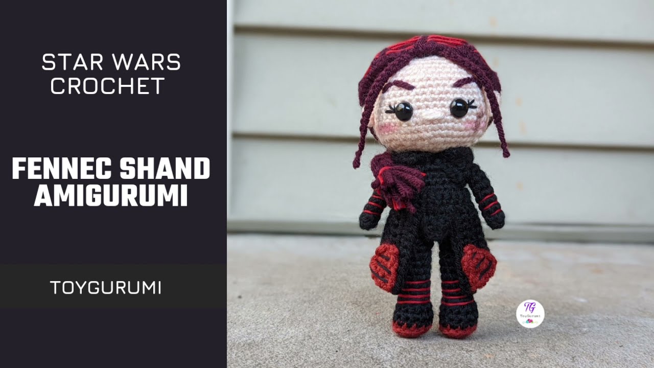 How to Crochet Fennec Shand Amigurumi || How to Crochet Star Wars Amigurumi Pattern & Tutorial