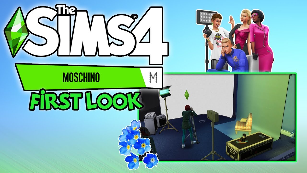 First Look: THE SIMS 4: MOSHINO - 