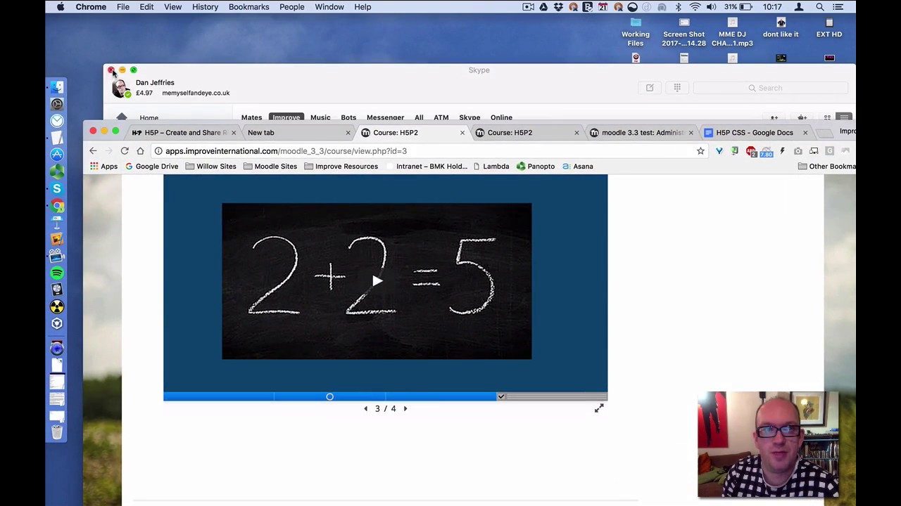 How to embed H5P in Moodle