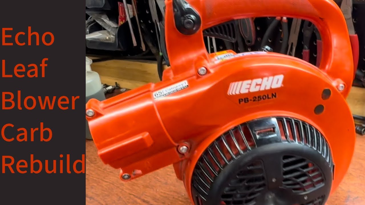 Echo PB-250 leaf blower runs poorly