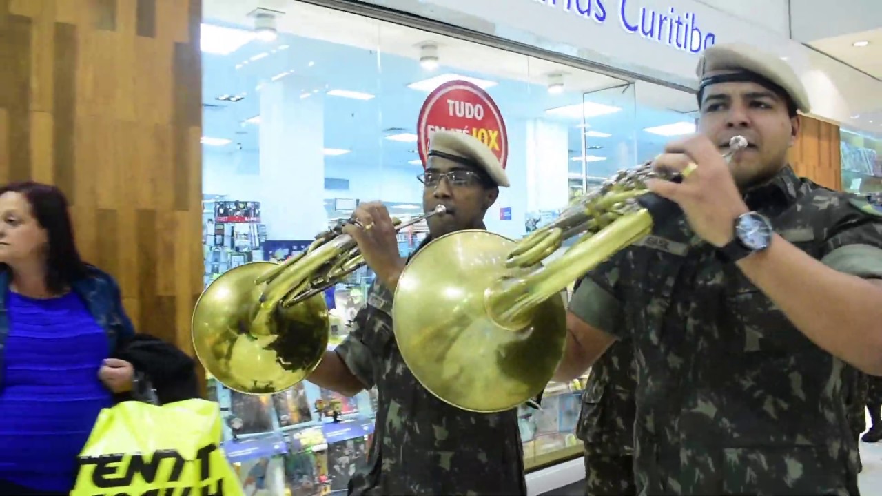 Banda do Exército desembarca no Shopping Aricanduva