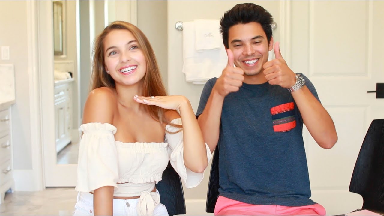 My Brother Does My Makeup For Senior Pictures?!