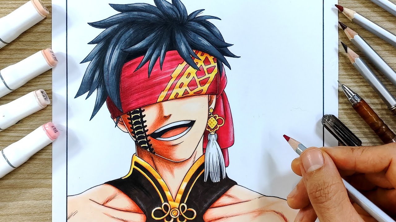 Cách vẽ Tần Thủy Hoàng / How To Draw Record of Ragnarok