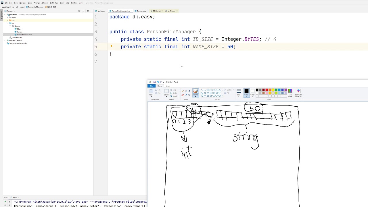 6/7 - Writing random access binary files directly on disk