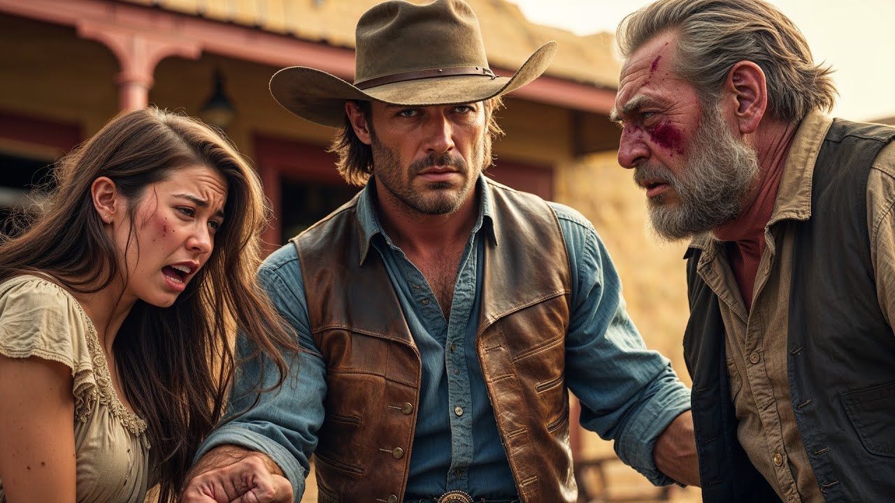 Her Uncle Tried to Sell Her for a Drink, The Cowboy Stepped Forward and Said “Not While I Live”