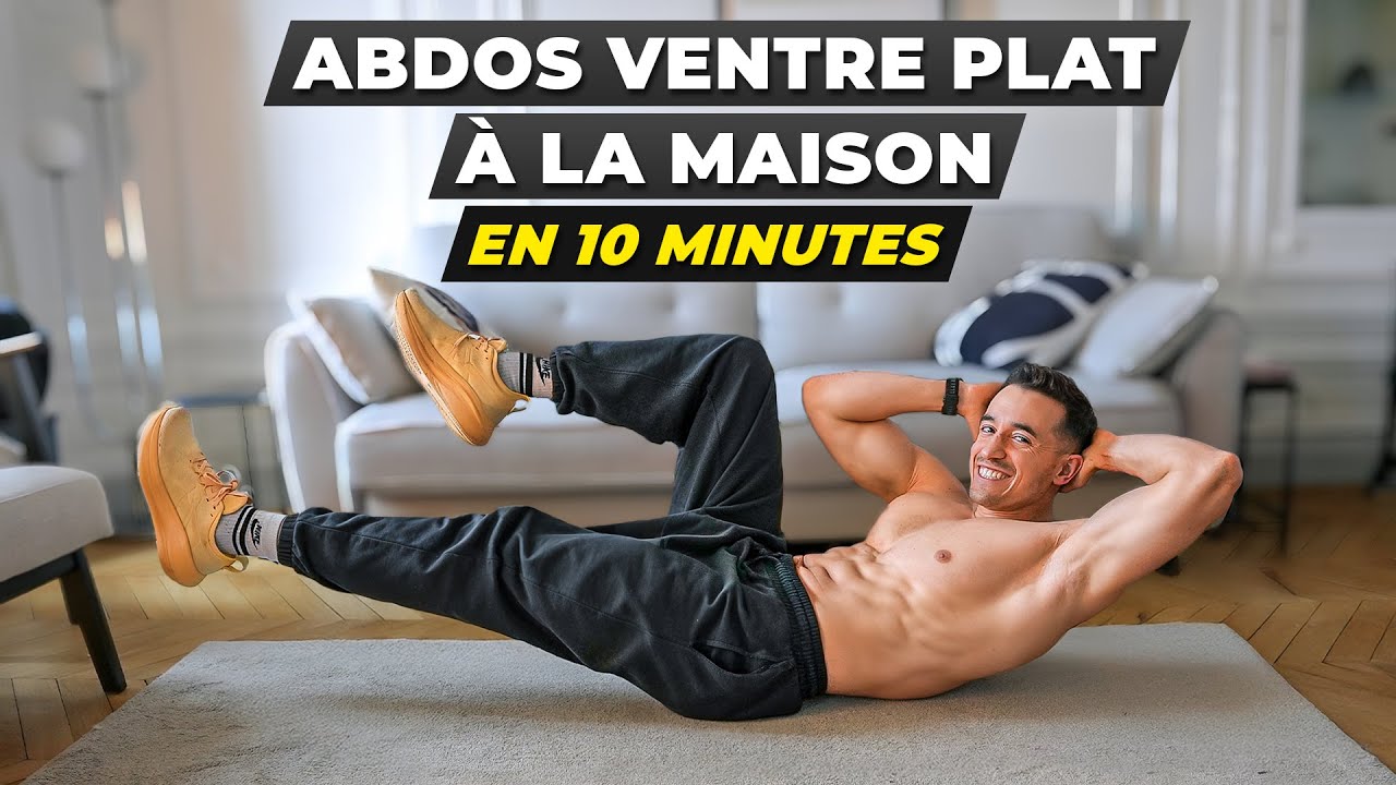 Circuit Abdos Ventre Plat en 10 Minutes !!